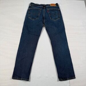 Levis 505 Regular Fit Straight Leg Jeans Mens 32x30 Indigo Blue Denim 00505-1954